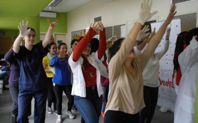 SaludArte: una explosión de danza y alegría en el Hospital Pereira Rossell
